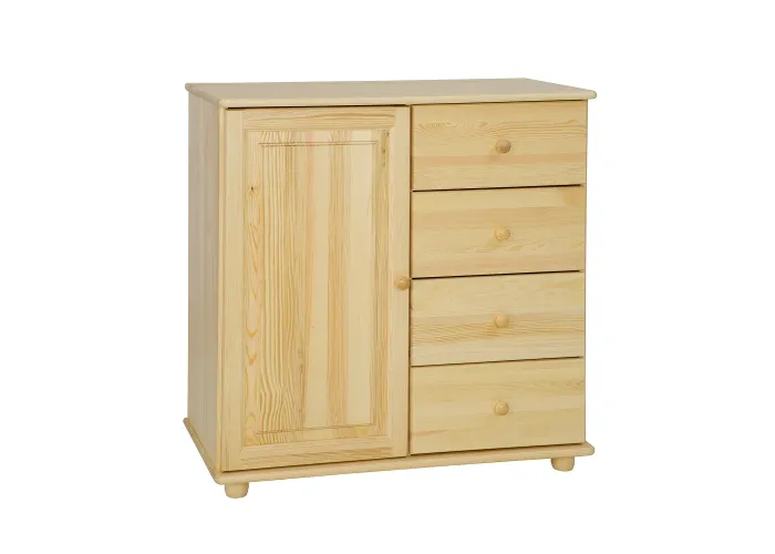 Komoda kombinovaná z masivní borovice KD100
