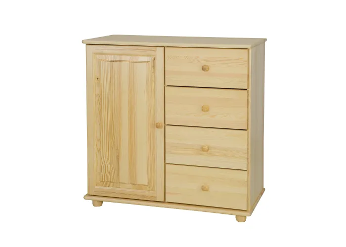 Komoda kombinovaná z masivní borovice KD100