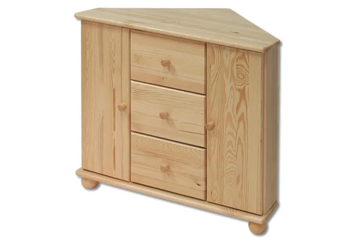 Komoda kombinovaná z masivní borovice KD133