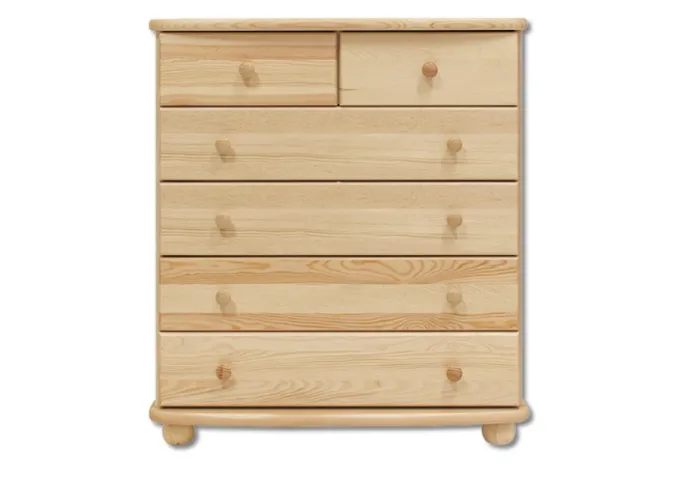 Komoda kombinovaná z masivní borovice KD154