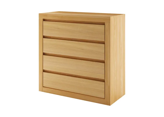 Komoda kombinovaná z přírodního buku KD403