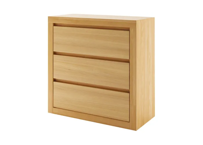 Komoda kombinovaná z přírodního buku KD414