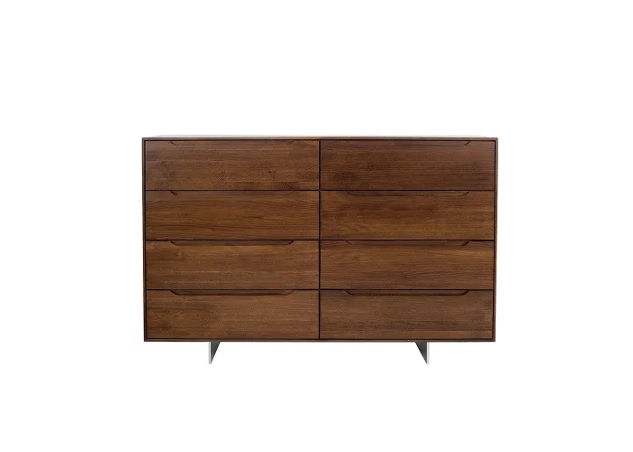 Komoda kombinovaná z přírodního buku KD420