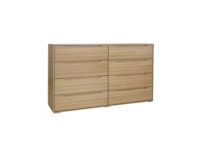 Komoda kombinovaná z přírodního buku KD420