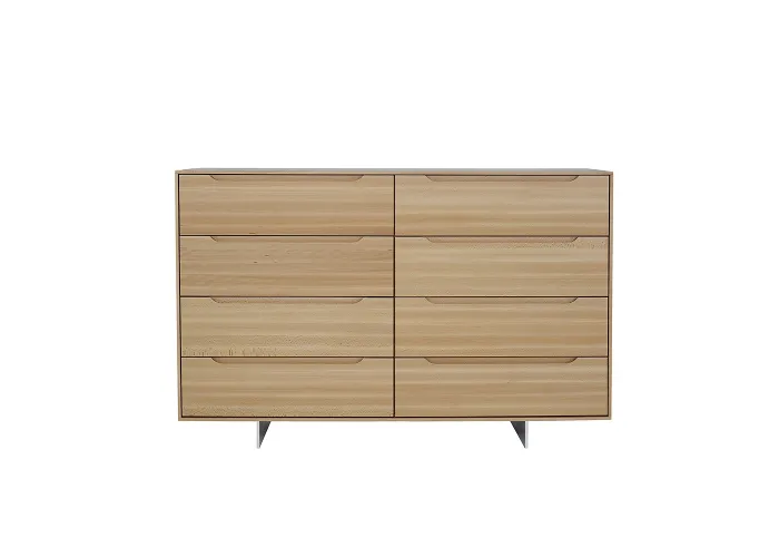 Komoda kombinovaná z přírodního buku KD420