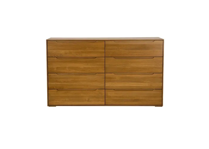 Komoda kombinovaná z přírodního buku KD420