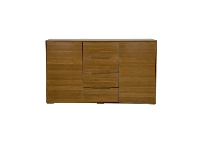 Komoda kombinovaná z přírodního buku KD422