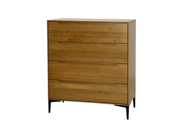 Komoda kombinovaná z přírodního buku KD424