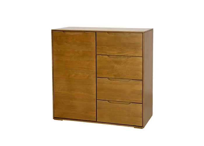 Komoda kombinovaná z přírodního buku KD426