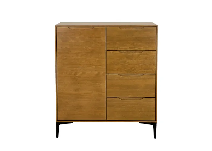 Komoda kombinovaná z přírodního buku KD426