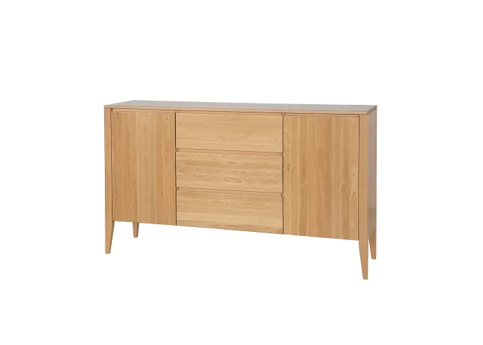 Komoda kombinovaná z přírodního buku KD430