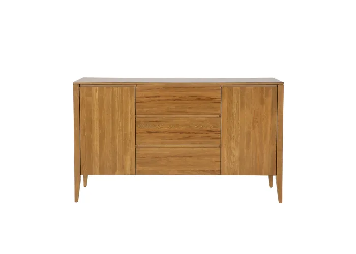 Komoda kombinovaná z přírodního buku KD430