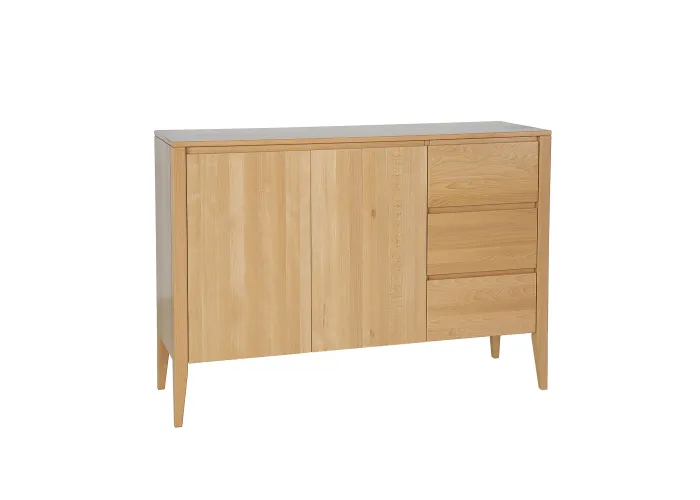 Komoda kombinovaná z přírodního buku KD438