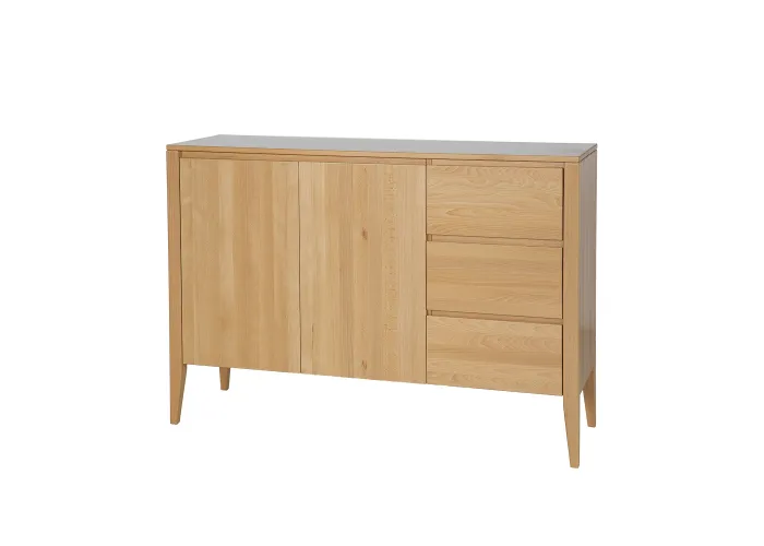 Komoda kombinovaná z přírodního buku KD438