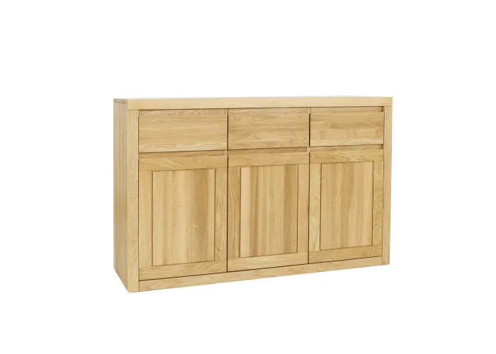 Komoda kombinovaná z přírodního dubu KD302