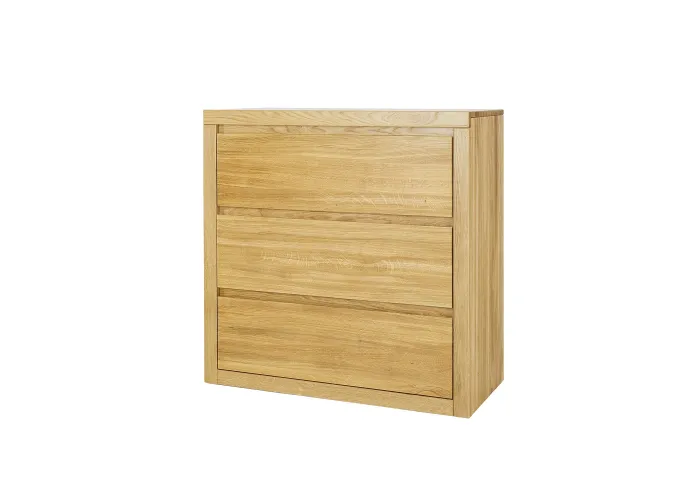 Komoda kombinovaná z přírodního dubu KD314