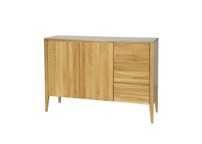 Komoda kombinovaná z přírodního dubu KD338