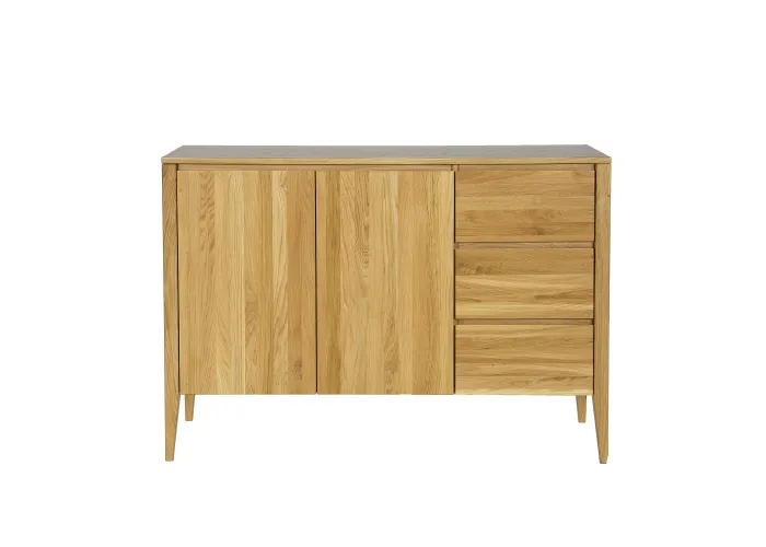 Komoda kombinovaná z přírodního dubu KD338