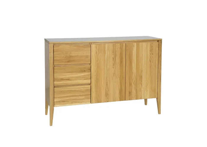 Komoda kombinovaná z přírodního dubu KD339