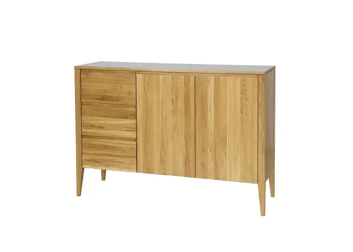 Komoda kombinovaná z přírodního dubu KD339