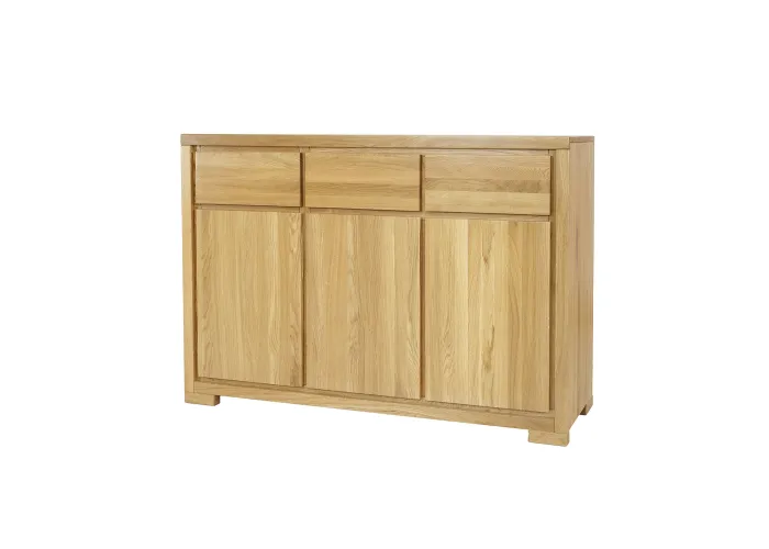 Komoda kombinovaná z přírodního dubu KD352