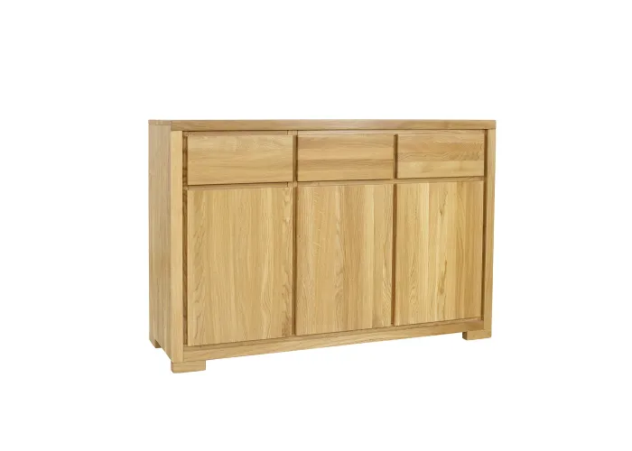Komoda kombinovaná z přírodního dubu KD352