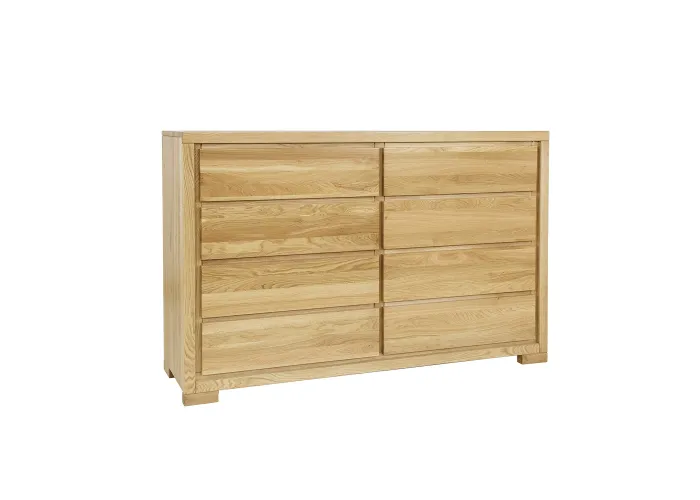 Komoda kombinovaná z přírodního dubu KD356