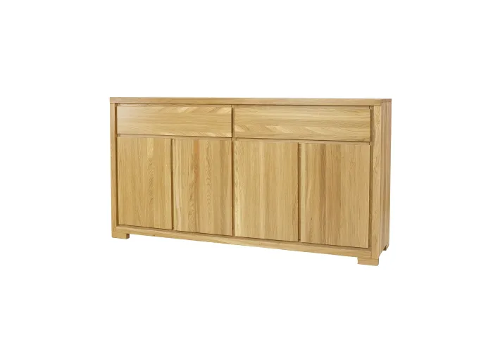 Komoda kombinovaná z přírodního dubu KD357
