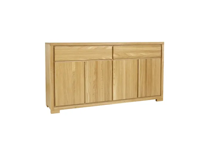 Komoda kombinovaná z přírodního dubu KD357
