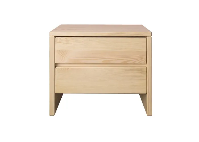 Noční stolek z masivní borovice SN122