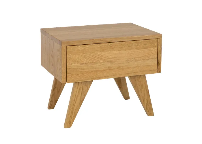 Noční stolek z masivního dubu SN302